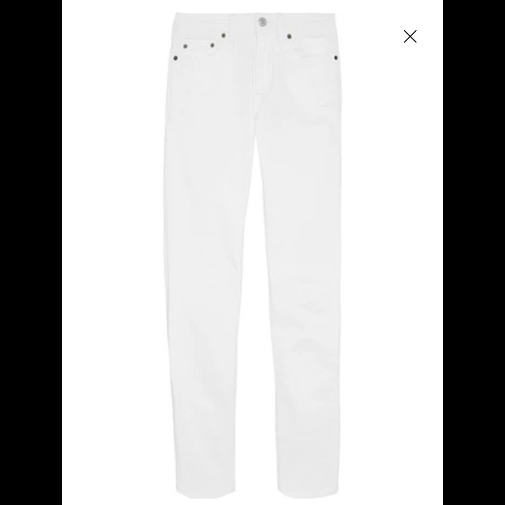 ACNE STUDIOS Climb cropped mid-rise Jeans